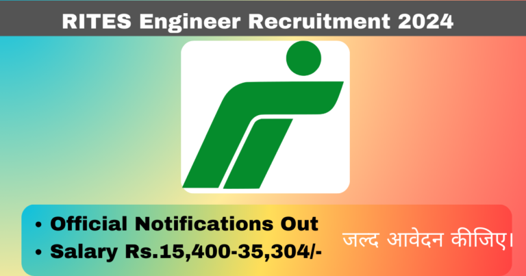 RITES Engineer Recruitment 2024 Apply For 66 Posts 