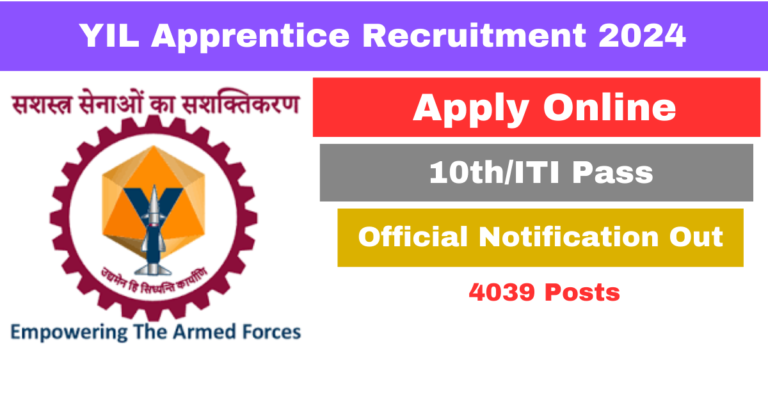 YIL Apprentice Recruitment 2024 Apply Online for 4039 Posts